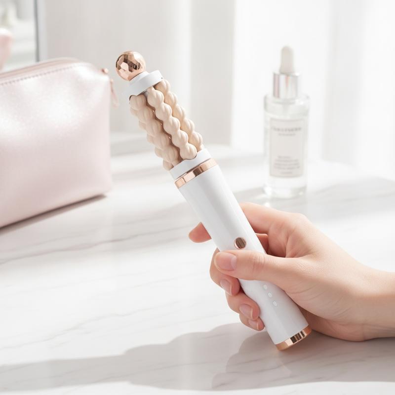 3D Facial Roller Massager Rota - Luxury Skincare Tools 评论和价格