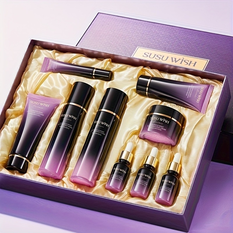Luxurious and Elegant Nine-Pie - Luxury Skincare Packaging 评论和价格