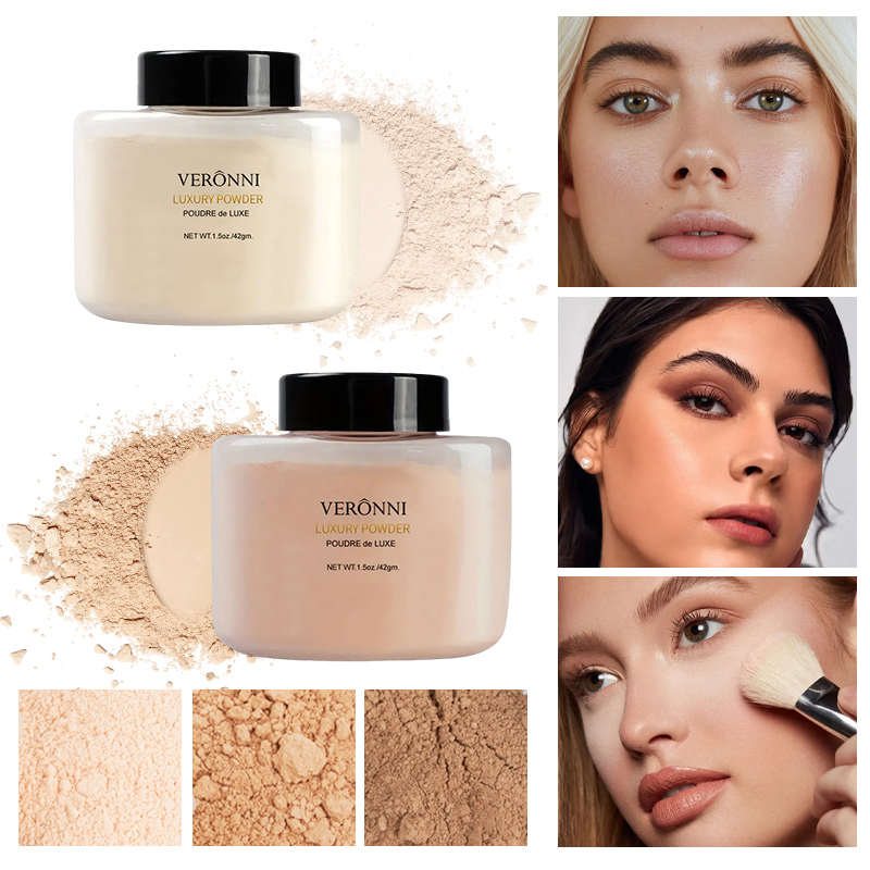 6 Colors Luxury Powder, Women  - Luxury Skincare Tools 评论和价格